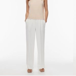 NWT Aritzia Wilfred Effortless Pant in light birch sz 0